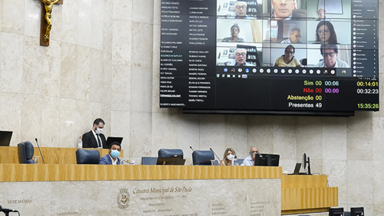 São Paulo, 04 de março de 2021.
Sessão Plenária.

Foto: Afonso Braga

Créditos Obrigatórios. Todos os direitos reservados conforme lei de direito Autoral Número 9.610.