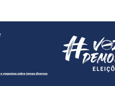 TSE foca na funcionalidade e informações sobre as eleições deste ano em novo site